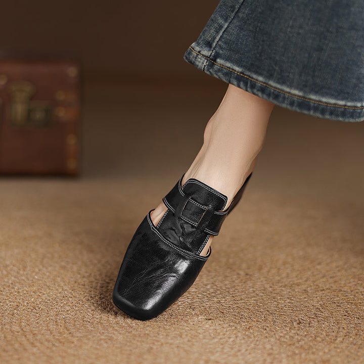 SIERRA GENUINE LEATHER MULE