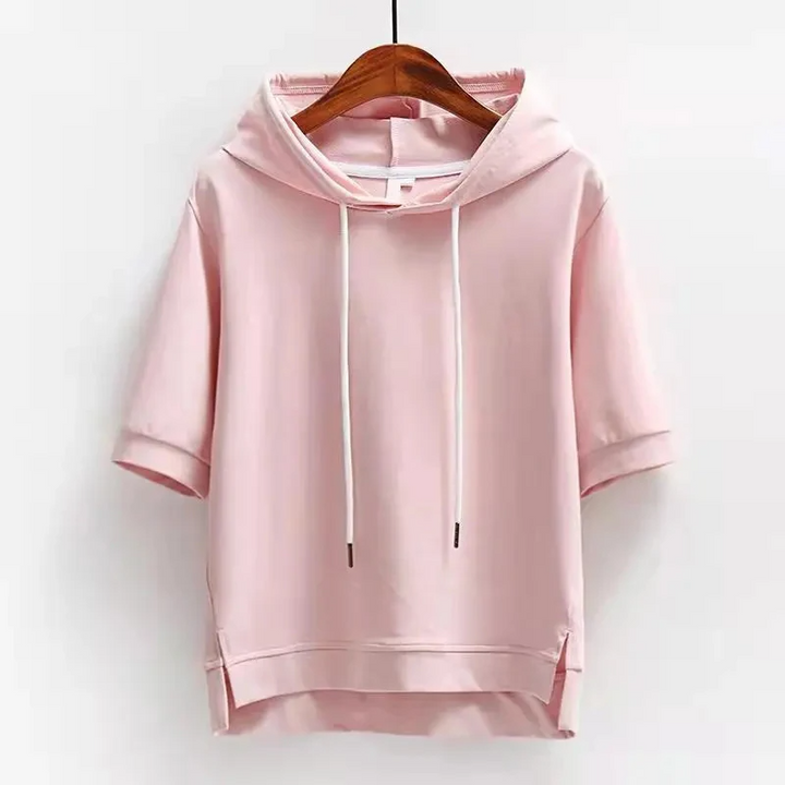 DELANCEY SHORT SLEEVE HOODIE