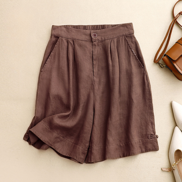 LISBON LINEN SHORTS