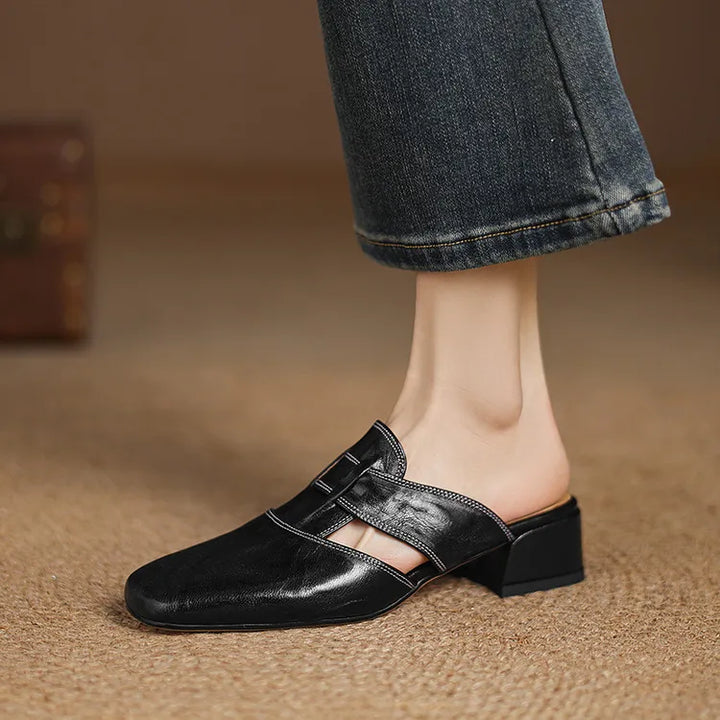 SIERRA GENUINE LEATHER MULE