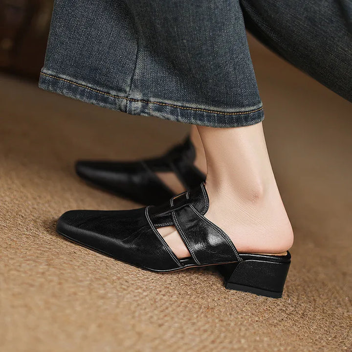 SIERRA GENUINE LEATHER MULE