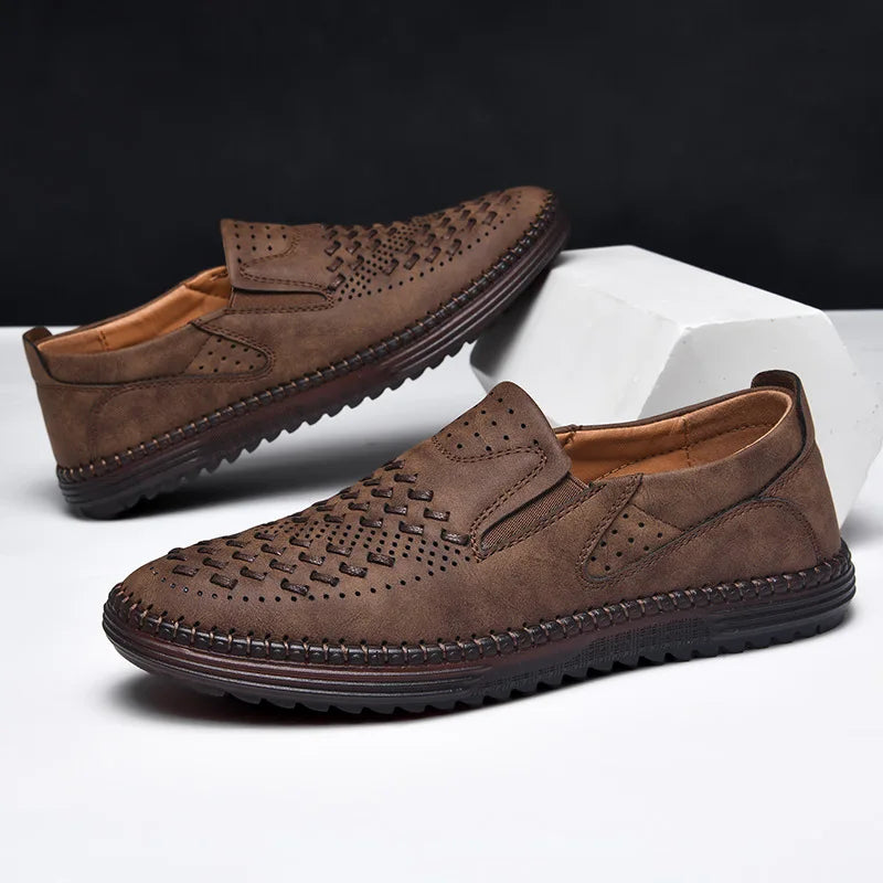 BOSCO GENUINE LEATHER LOAFERS
