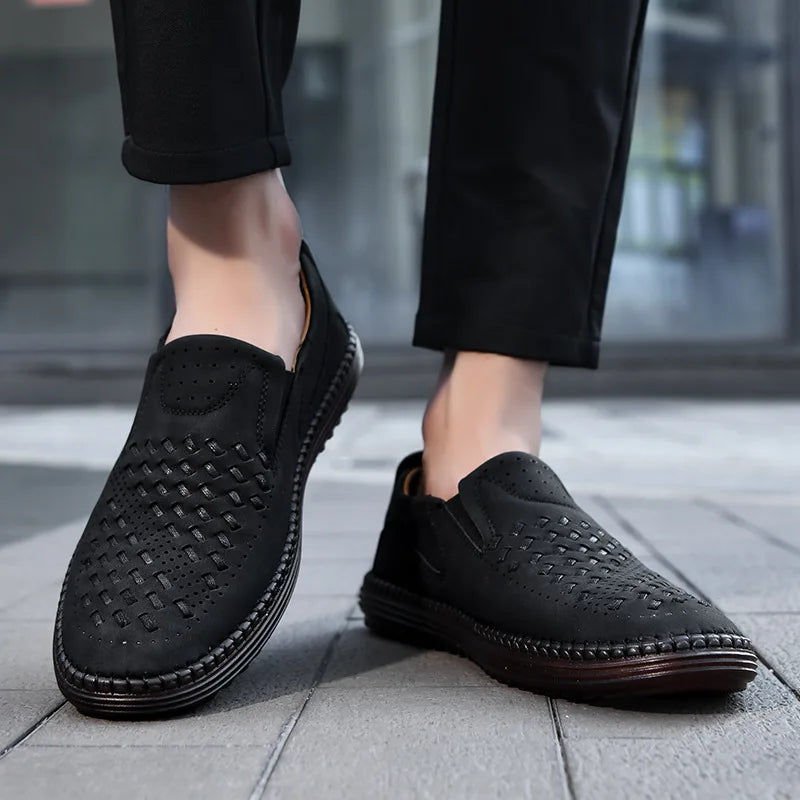 BOSCO GENUINE LEATHER LOAFERS