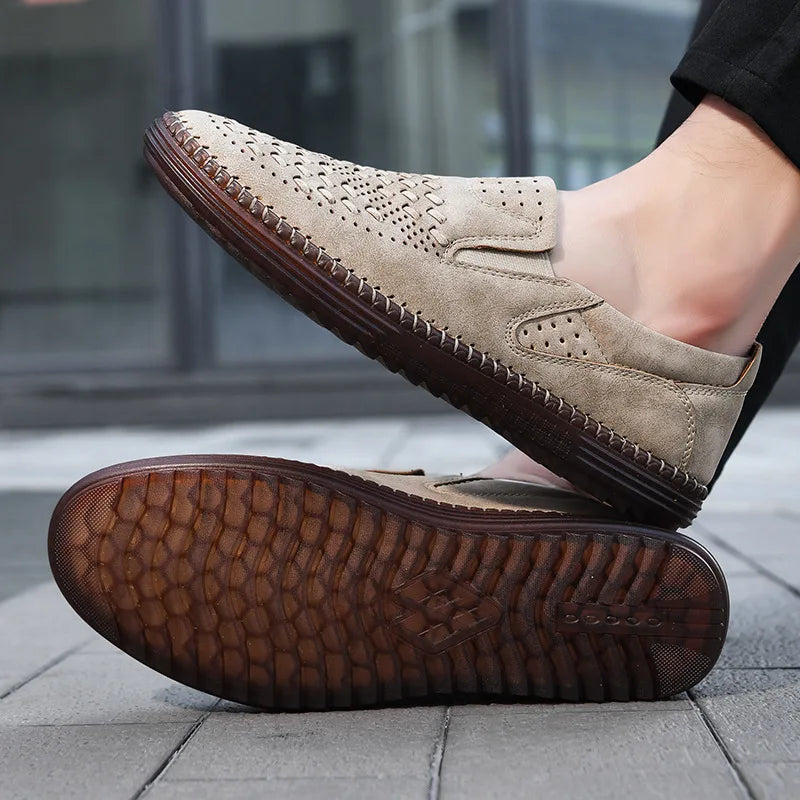 BOSCO GENUINE LEATHER LOAFERS