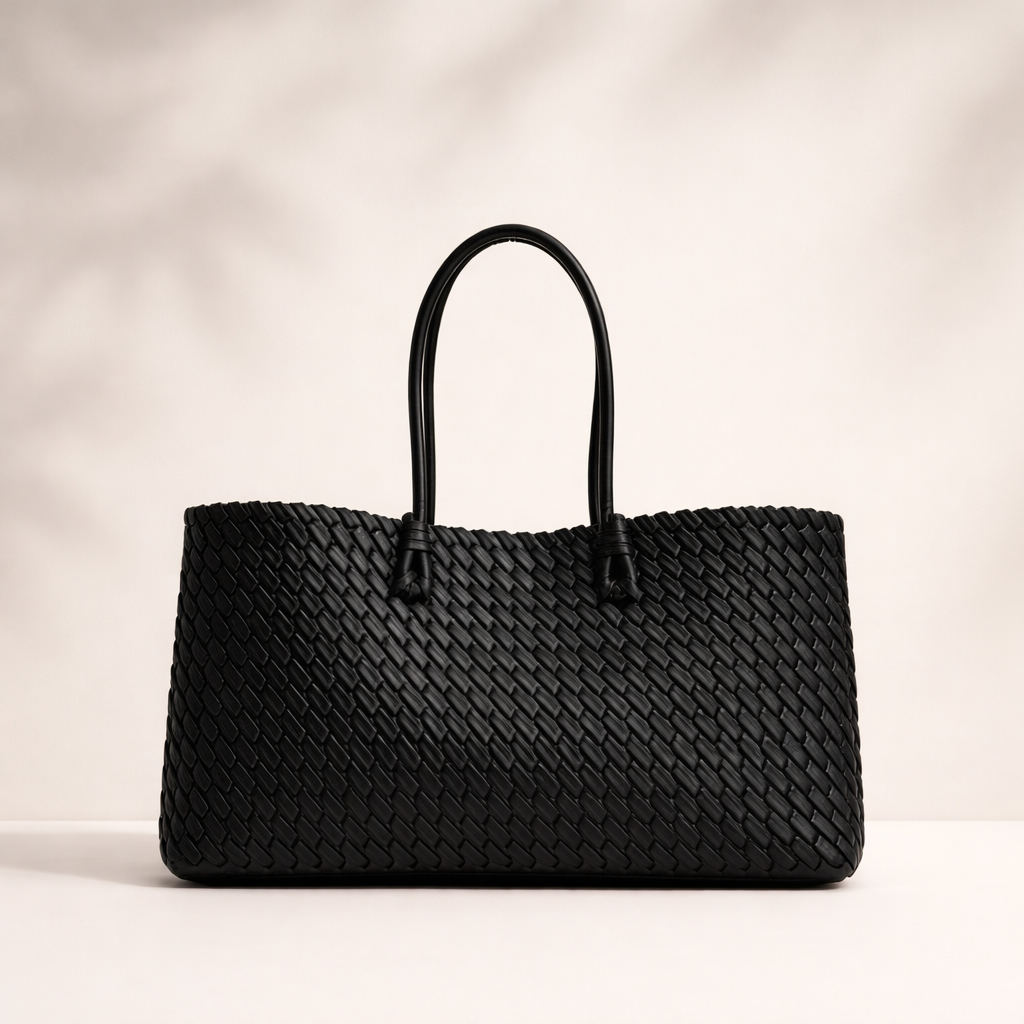 EMILIA WOVEN TOTEBAG