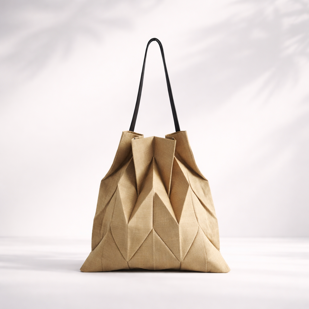 BROOKLYN PLEAT TOTE BAG