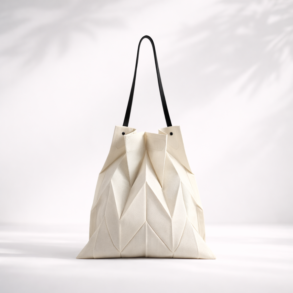 BROOKLYN PLEAT TOTE BAG