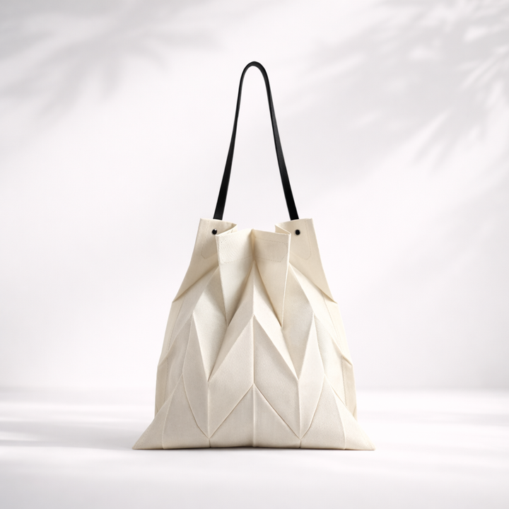 BROOKLYN PLEAT TOTE BAG