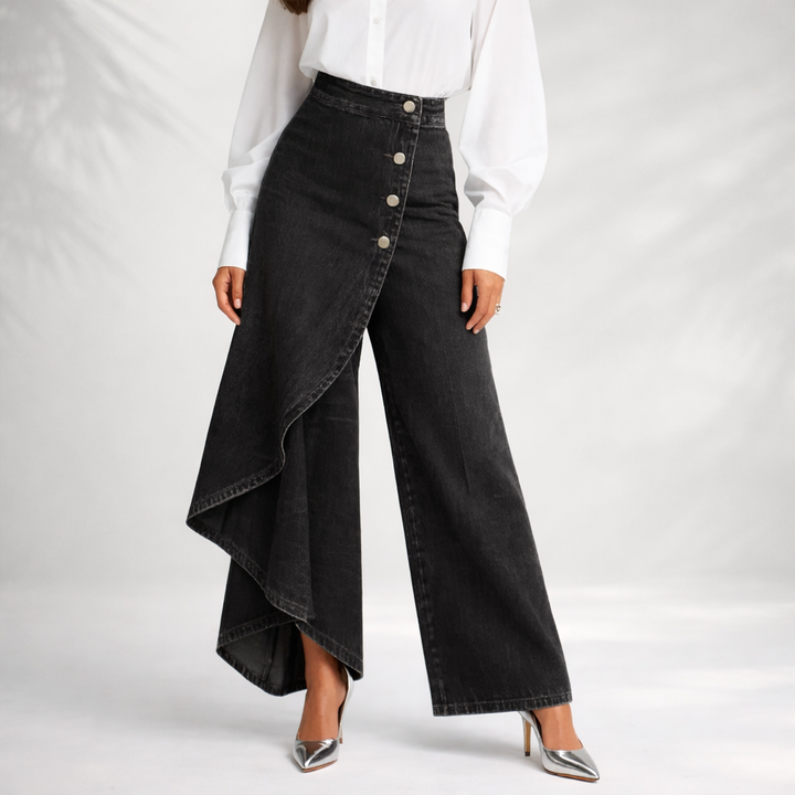 DIANA DENIM SKIRT PANTS