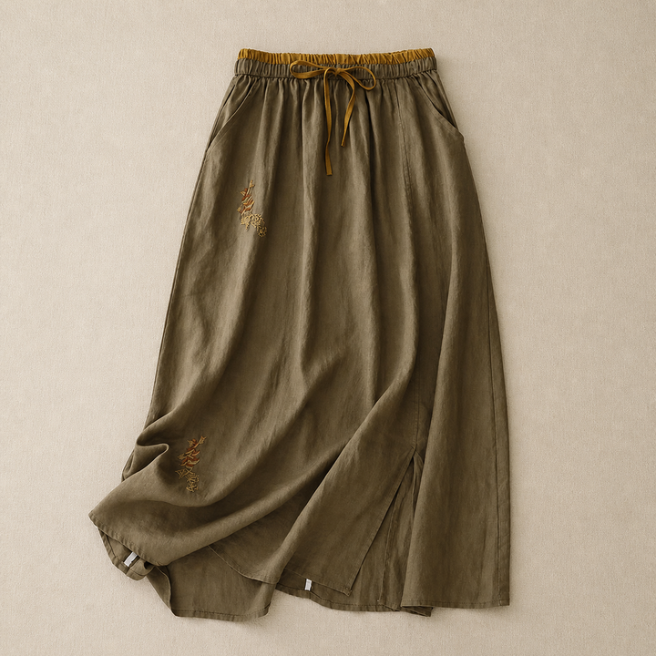 MAISON LINEN SKIRT