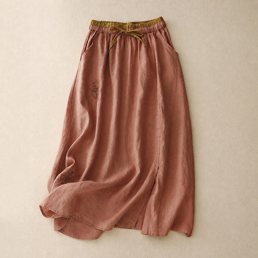 MAISON LINEN SKIRT
