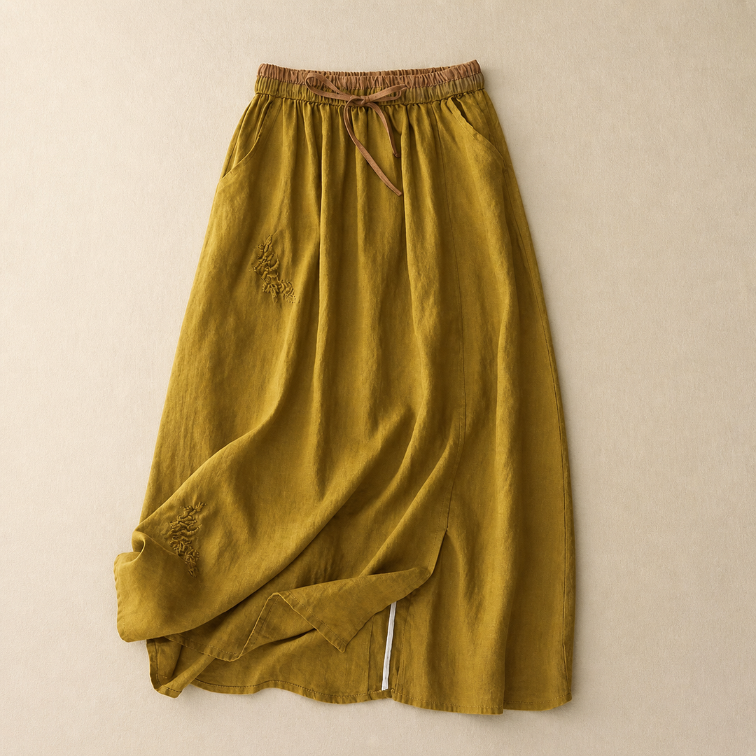 MAISON LINEN SKIRT