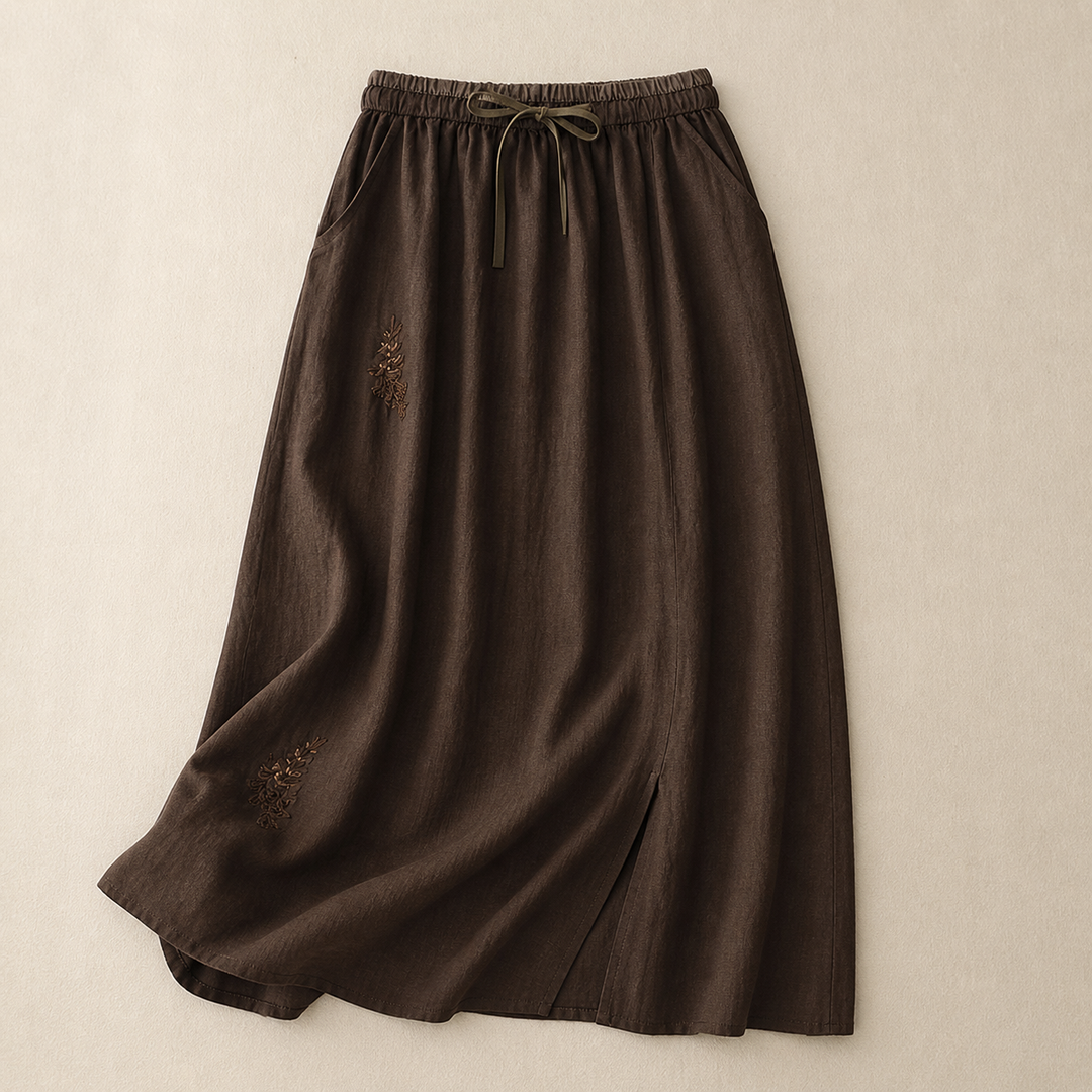 MAISON LINEN SKIRT