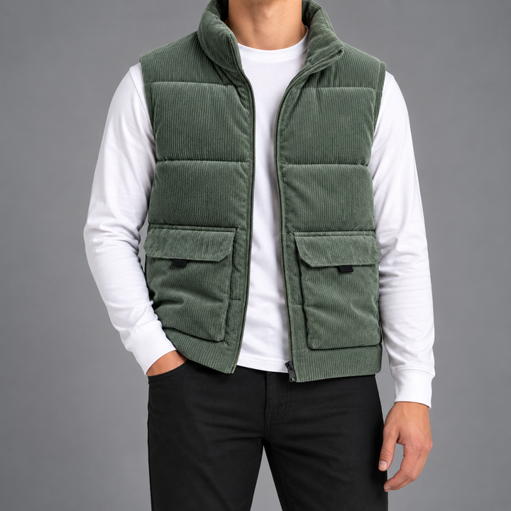 SANTOS CORDUROY VEST
