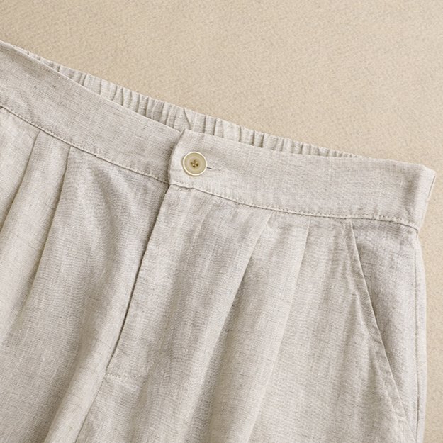 LISBON LINEN SHORTS