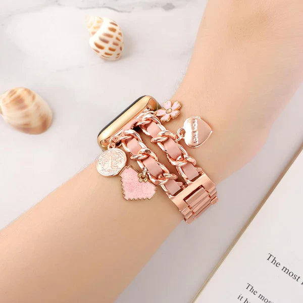 AMOUR BLUSH APPLE WATCH BAND