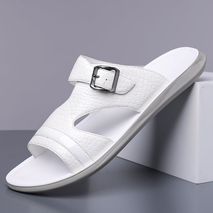 MONACO LEATHER SANDALS