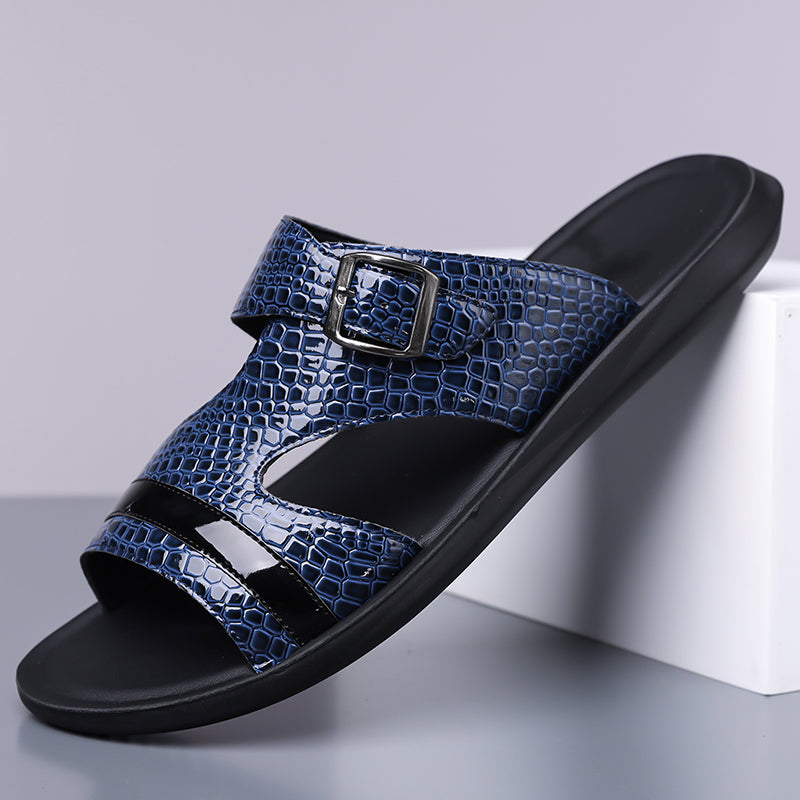 MONACO LEATHER SANDALS