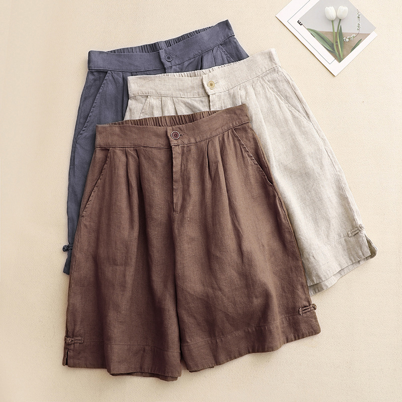 LISBON LINEN SHORTS