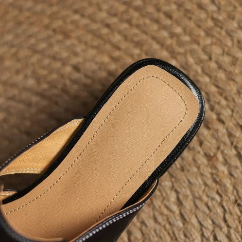 SIERRA GENUINE LEATHER MULE