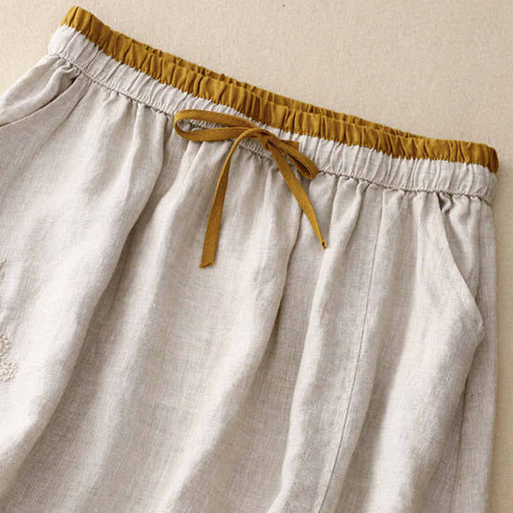MAISON LINEN SKIRT