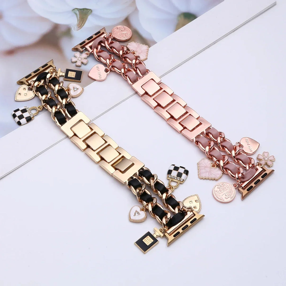 AMOUR BLUSH APPLE WATCH BAND