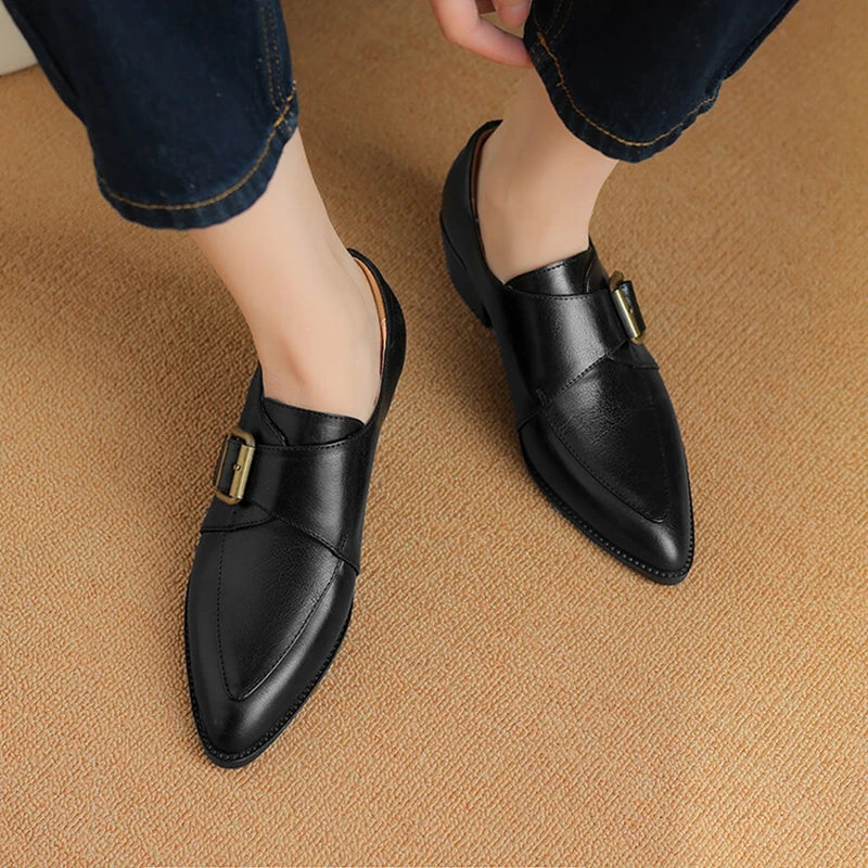 SCARLETT BUCKLE LOAFERS
