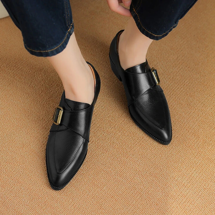 SCARLETT BUCKLE LOAFERS