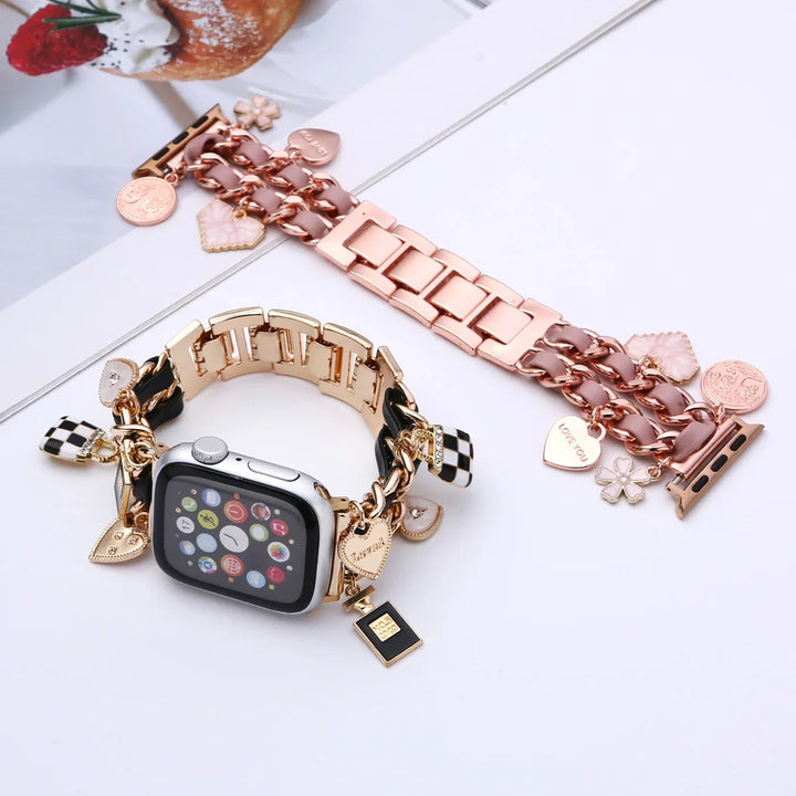 AMOUR BLUSH APPLE WATCH BAND