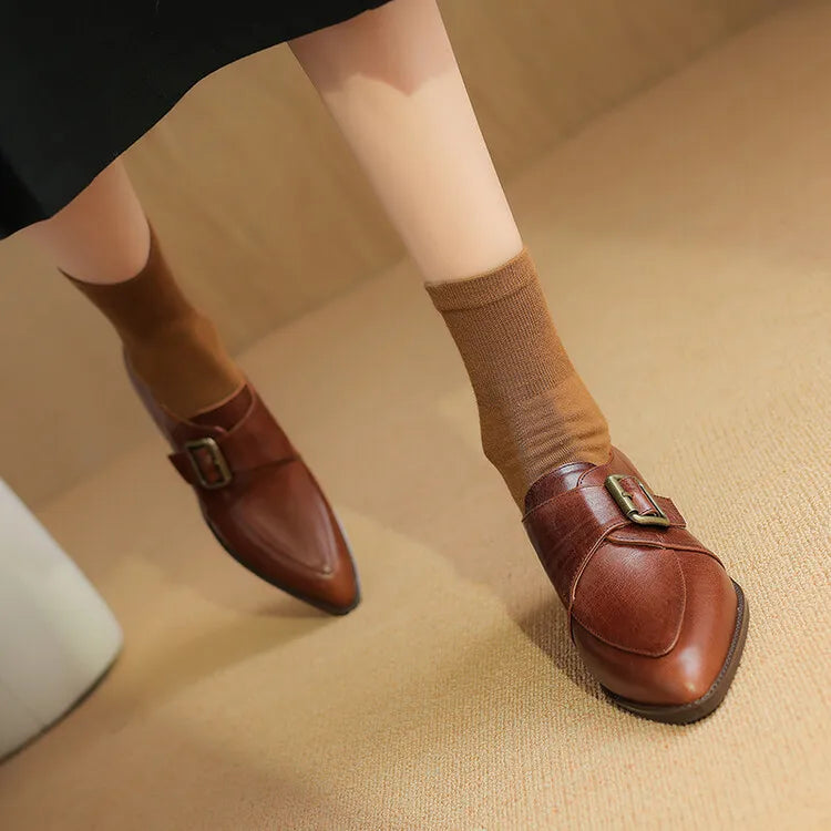 SCARLETT BUCKLE LOAFERS