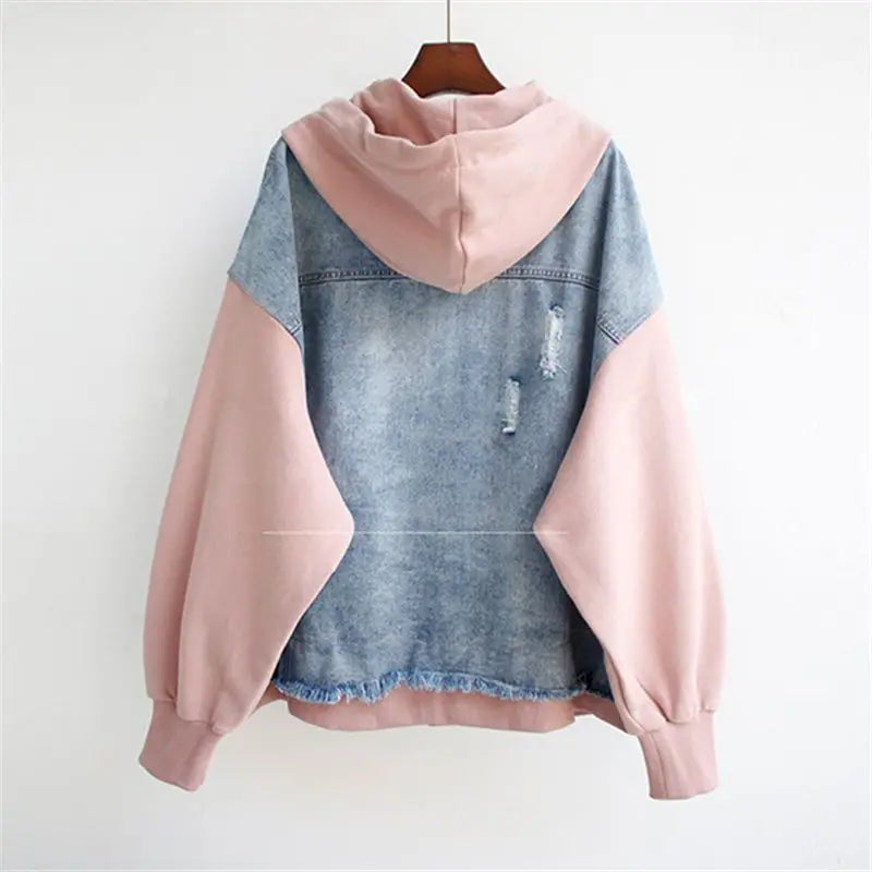 KIARA DENIM HOODIE
