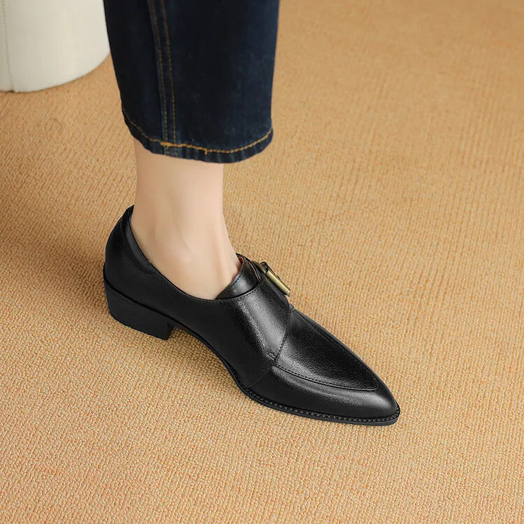 SCARLETT BUCKLE LOAFERS