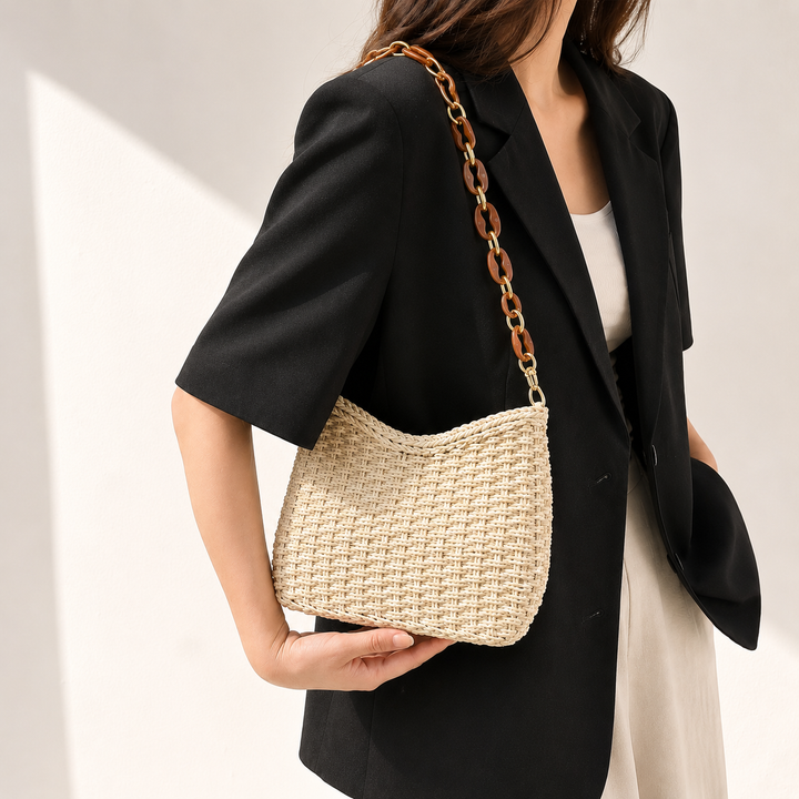 VALENCIA WOVEN TOTE
