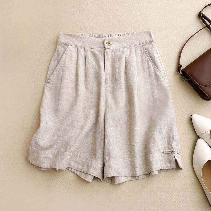 LISBON LINEN SHORTS