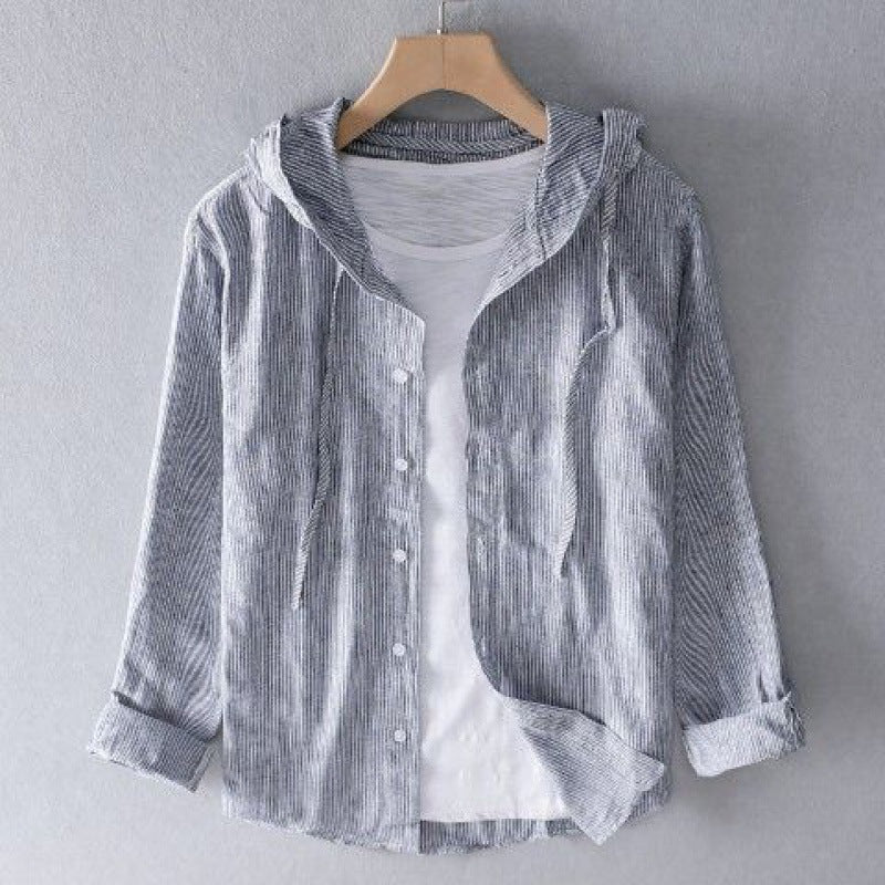 VERA LINEN HOODIE