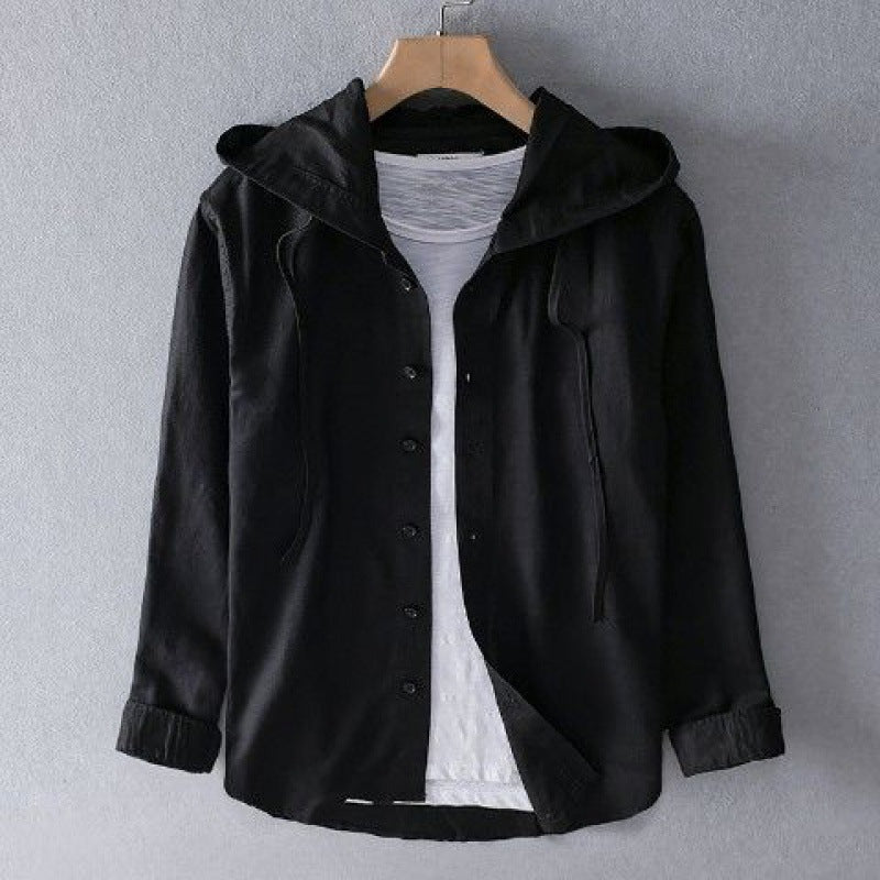 VERA LINEN HOODIE