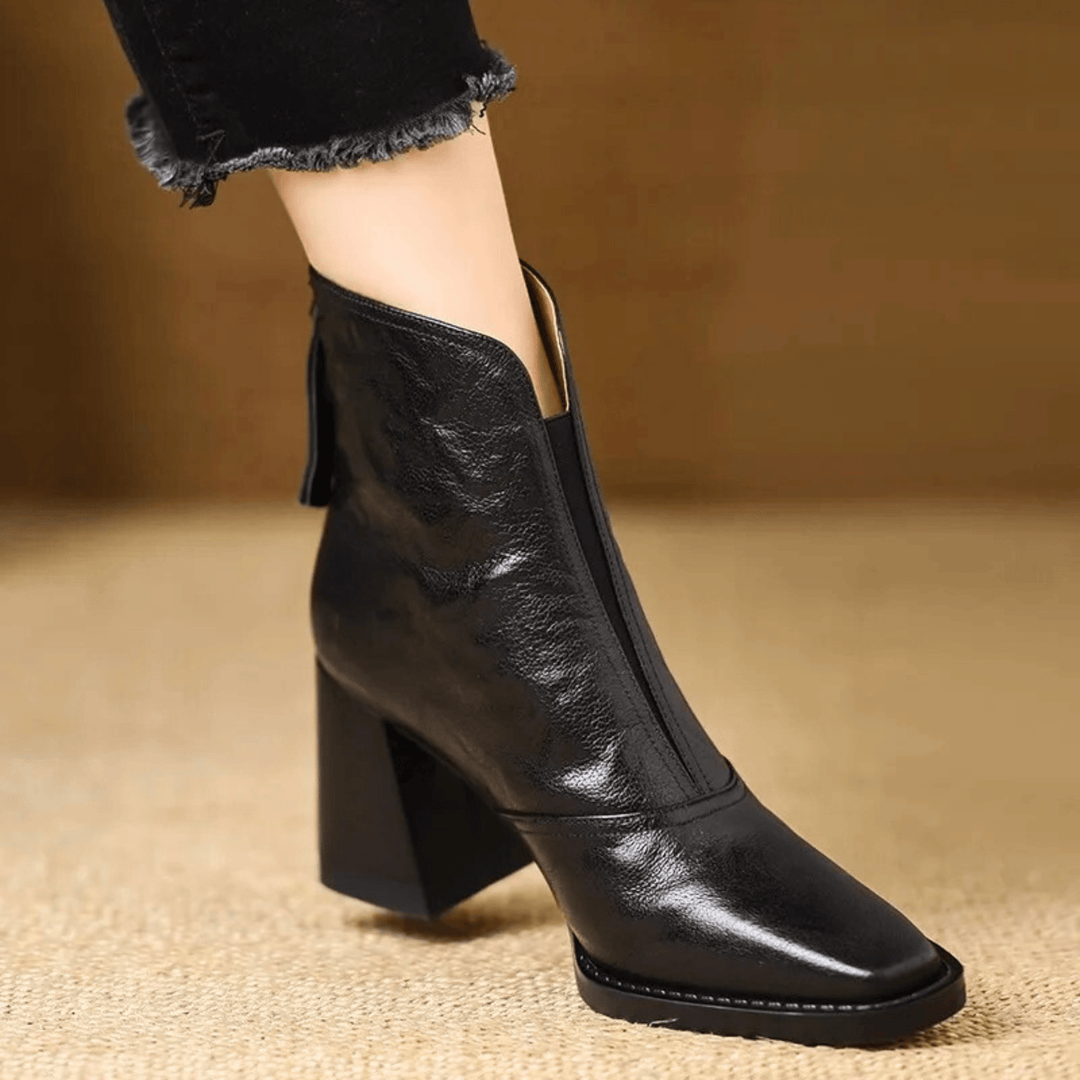 VERONICA LEATHER BOOTS
